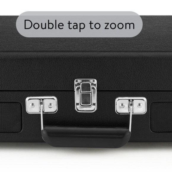 New Open Box Crosley Model:CR8005G-BK S/N:690751223 Travel TurnTable . - Picture 11 of 16